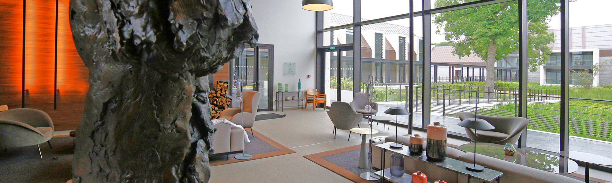 hotel signage and indoor design
